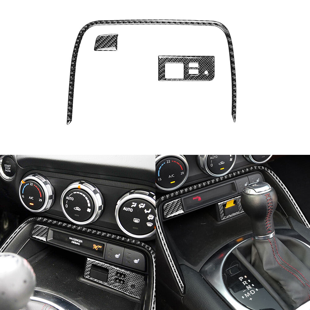 Carbon Fiber Gear Shift Outer Frame for Jeep for Wrangler Jl 2018+ Gladiator 2020+ v
