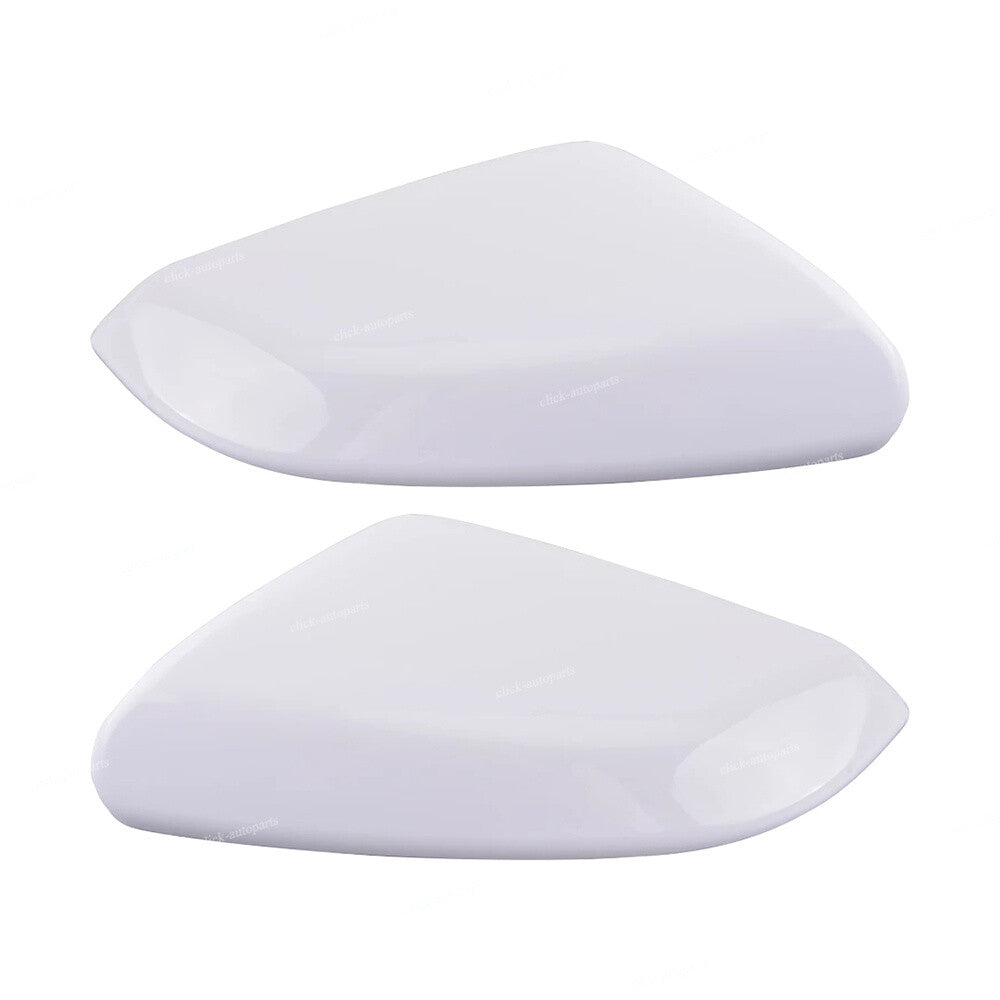 Front LHRH Wing Mirror Cover Fit for Honda for Civic 2016 2017 2018 2019 2020 White