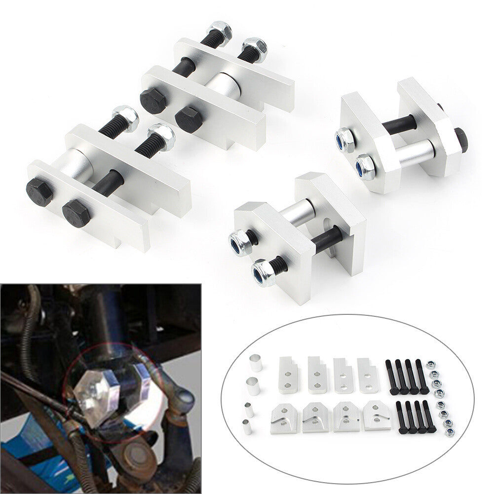 Fits FOR 2004-2015 SE Sport for Yamaha Rhino 450 660 700 2 Full Lift Kit ATV Silver