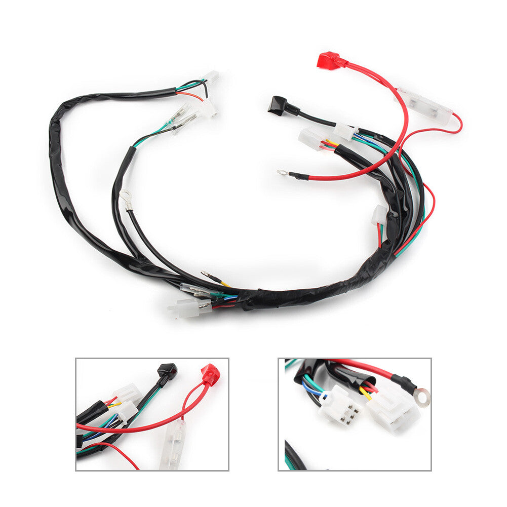 Electric Wiring Harness For Chinese ATV UTV GoKart Taotao 50/70CC/90CC/110CC Q
