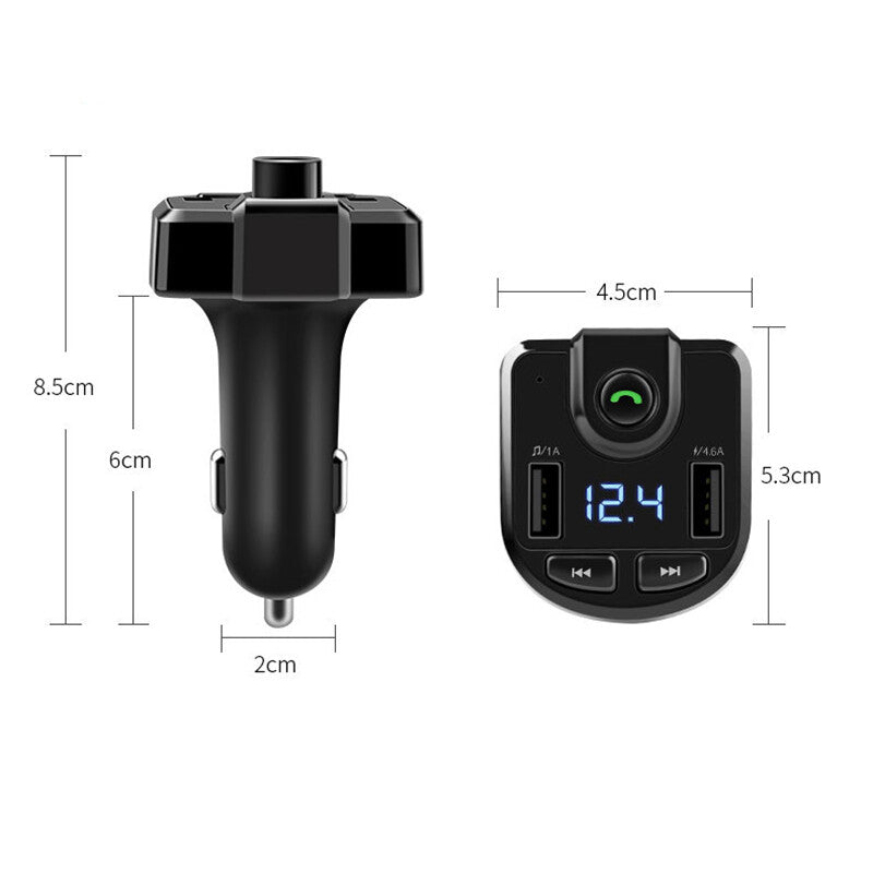 12V/24V Car/Truck Bluetooth Receiver, MP3 Player, Cigarette Lighter, USB Charger n