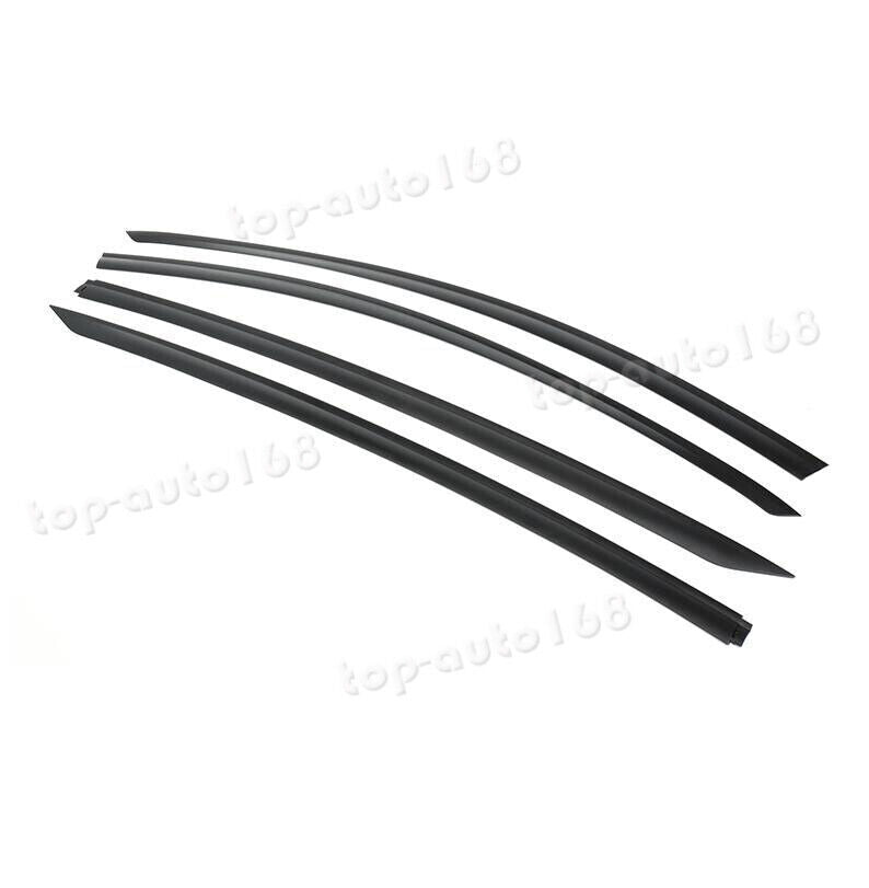 for Tesla for Model Y 2020-2023 Black Window Visor Vent Shades Sun Rain Guard Cover