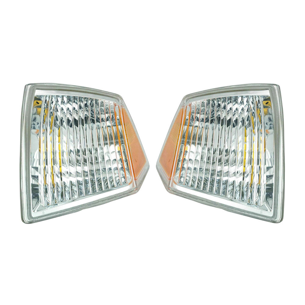 2x Front LH  RH Turn Signal Light Indicator Lamp Fits For Compass 2007-2010 Q