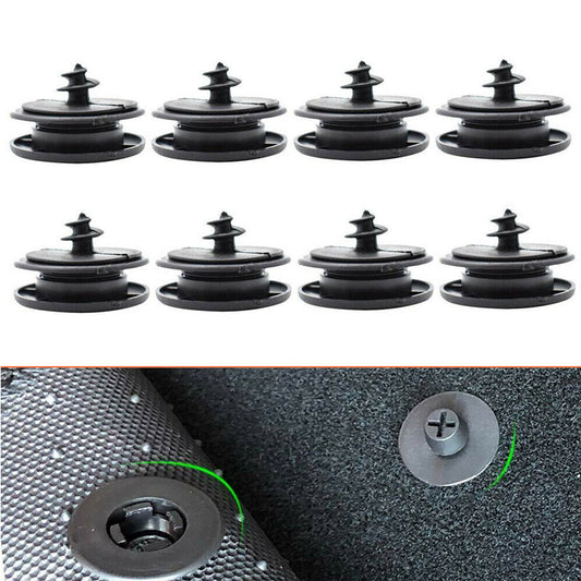 10-Piece Car Floor Mat Anti-Slip Clips, Carpet Fixing Grip Clips Q