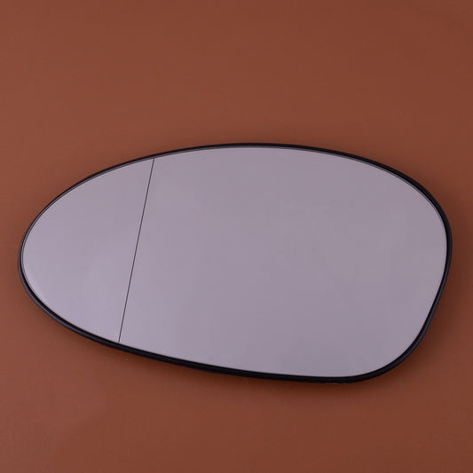 Left Side Heated Mirror Glass Fit for BMW 1 E81 E87 E82 E88 3 E46 E90 E91 Well Q