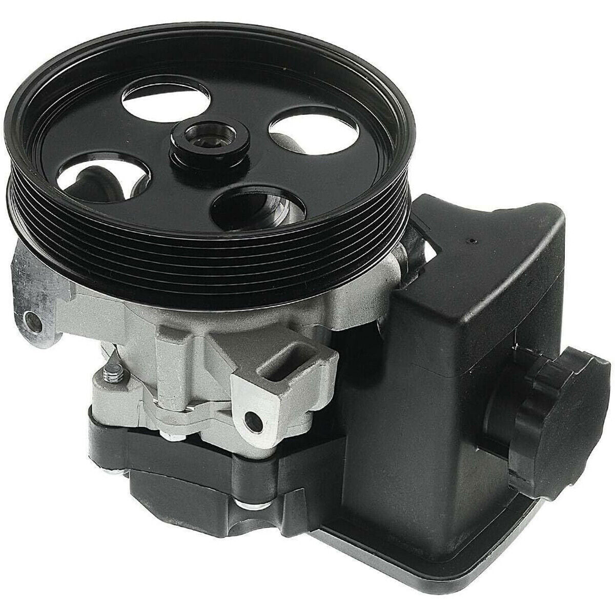 Fits for Mercedes C-Class W203 CL203 C230 Power Steering Pump w/ Pulley & Reservoir Q