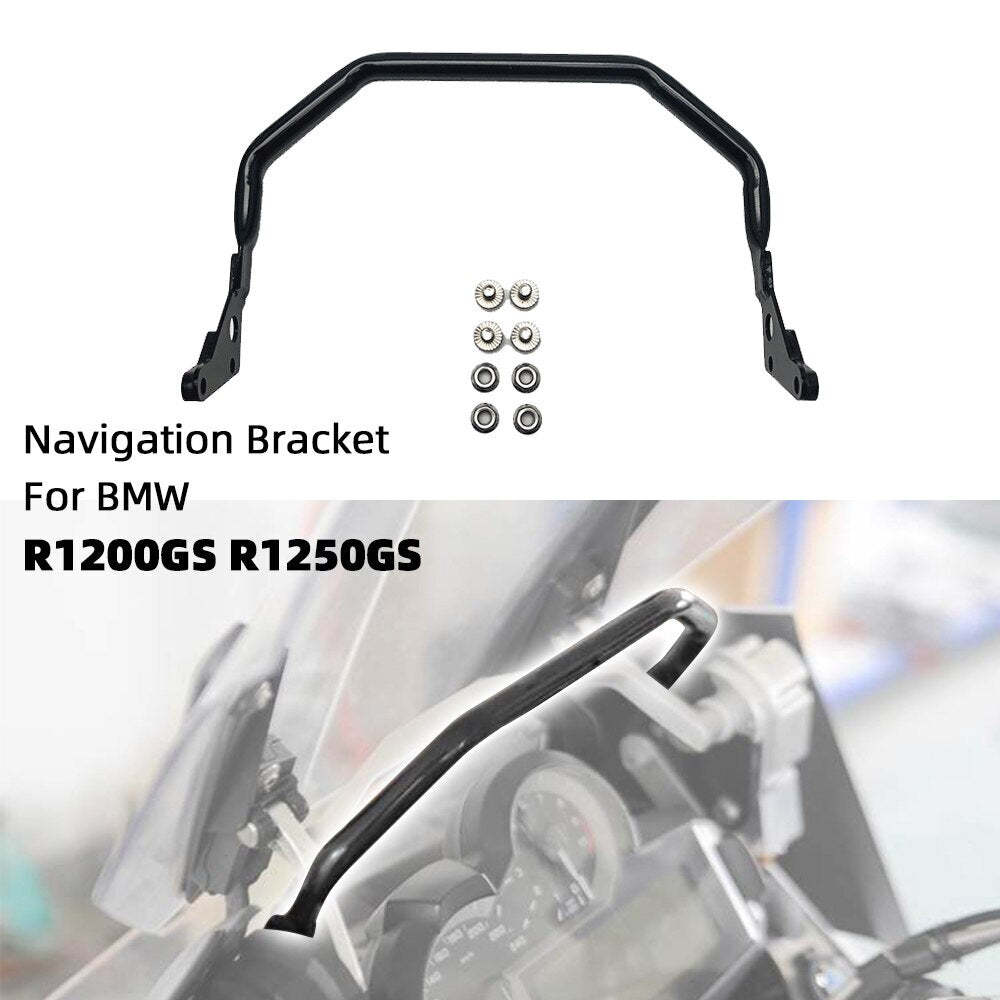 for BMW R1250GS ADV LC R1200GS Crossbar Bracket Extender Mount Phone GPS Holder