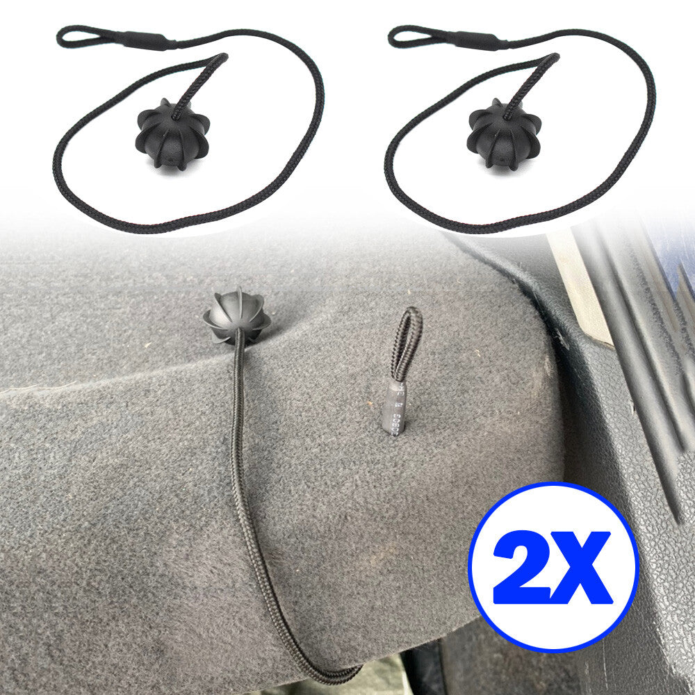 2x Boot Parcel Shelf String Cord Tonneau Strap for Range Rover Evoque L538 11-18 Q