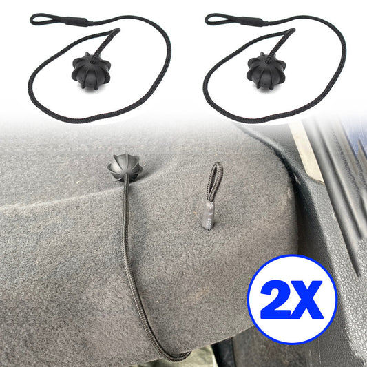 2x Boot Parcel Shelf String Cord Tonneau Strap for Range Rover Evoque L538 11-18 Q