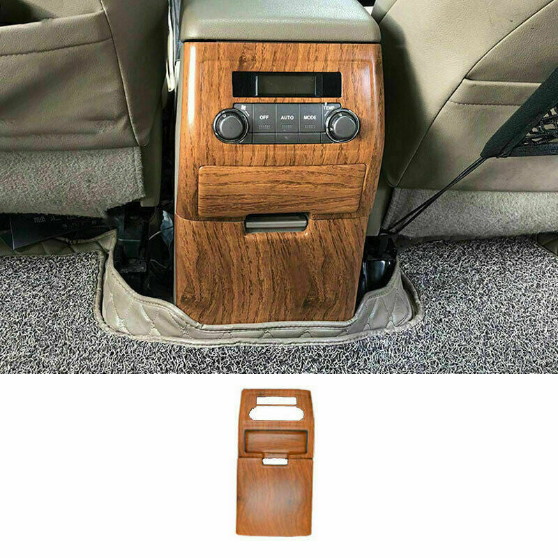 Wood Grain Rear Air Outlet Vent Panel Cover Trim for Toyota Highlander 2008-2013