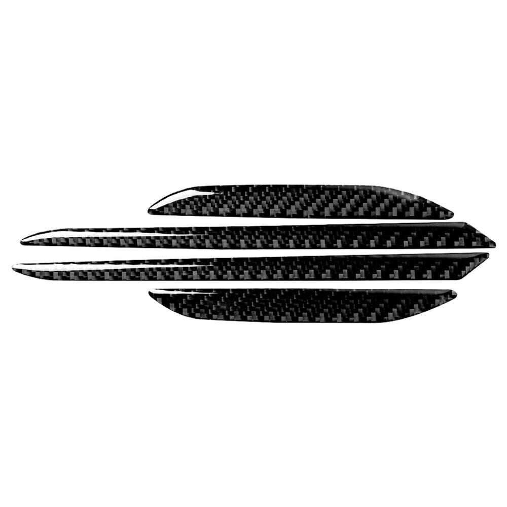 for Audi A4 2017-19 Carbon Fiber Door Loudspeaker Cover Trim Stickers Decal New n