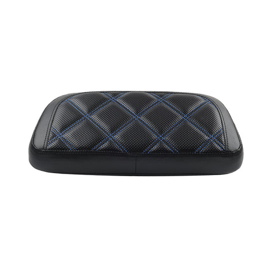 PU Leather Tour Pak Trunk Backrest Pad Fit for Harley Street Road Electra Glide 14+ Q