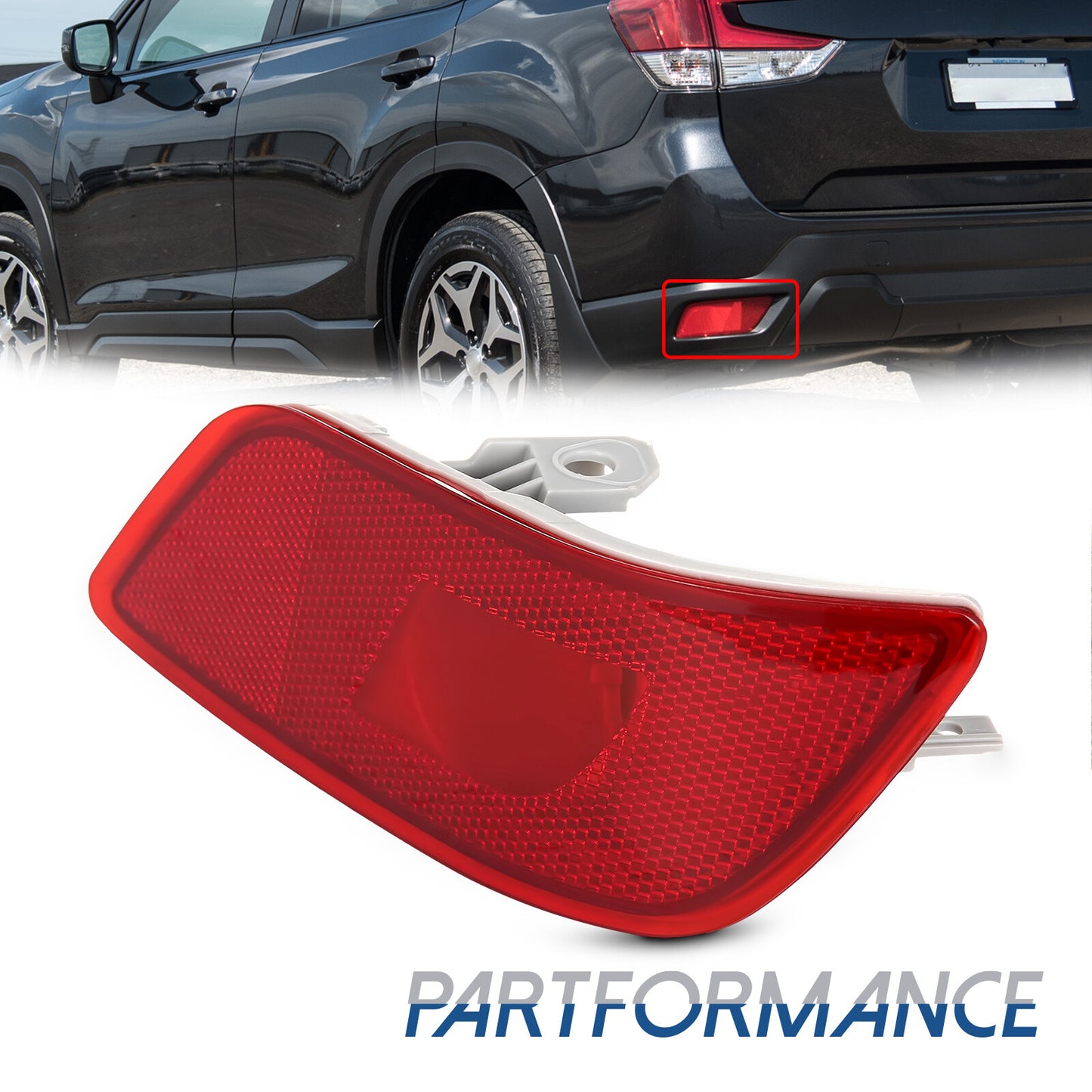 Rear left driver's side bumper reflector for 2019-2022 for Subaru Forester SU1184105 Q