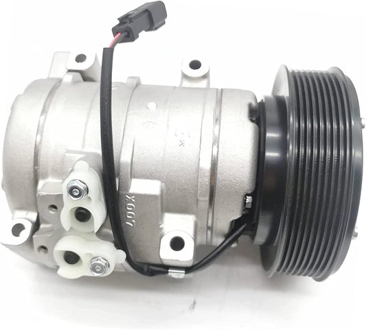 A/C Compressor 447260-8080 For Hitachi Excavator ZAX330 ZAX450 ZAX470 ZAX670 Q