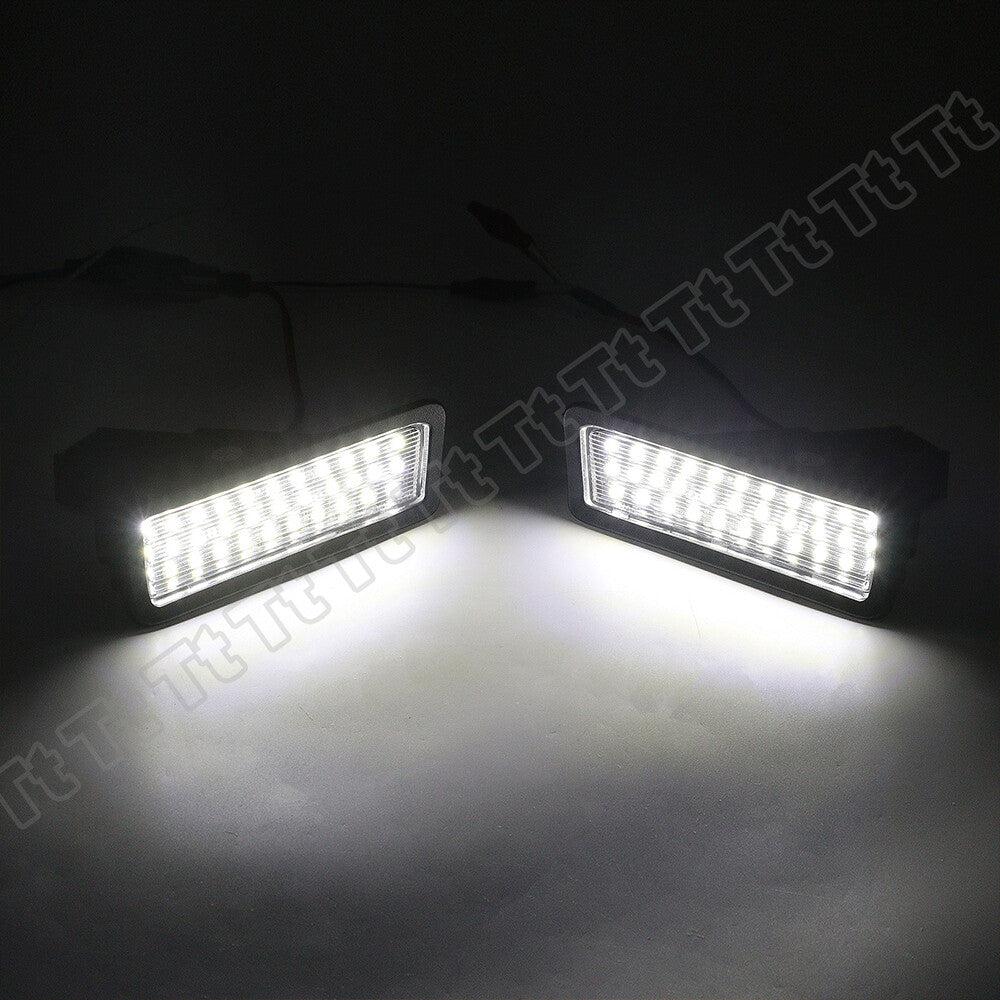 Pieces White LED License Plate Number Plate Light Label Light For 2019-2022 for Dodge for RAM 1500- v