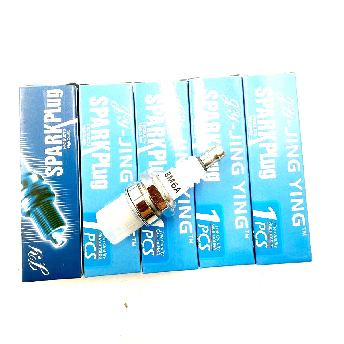 6pcs BM6A Spark Plugs for Honda 98073-56740 Motorcycle Auto Truck ATV UTV