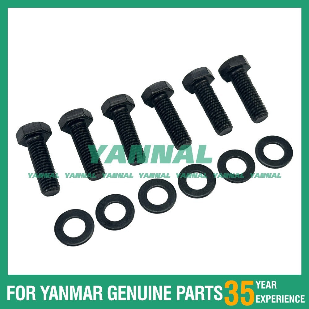 3LD1 Exhaust Stud 8-94463784-0 - Suitable for Isuzu excavator engine parts.
