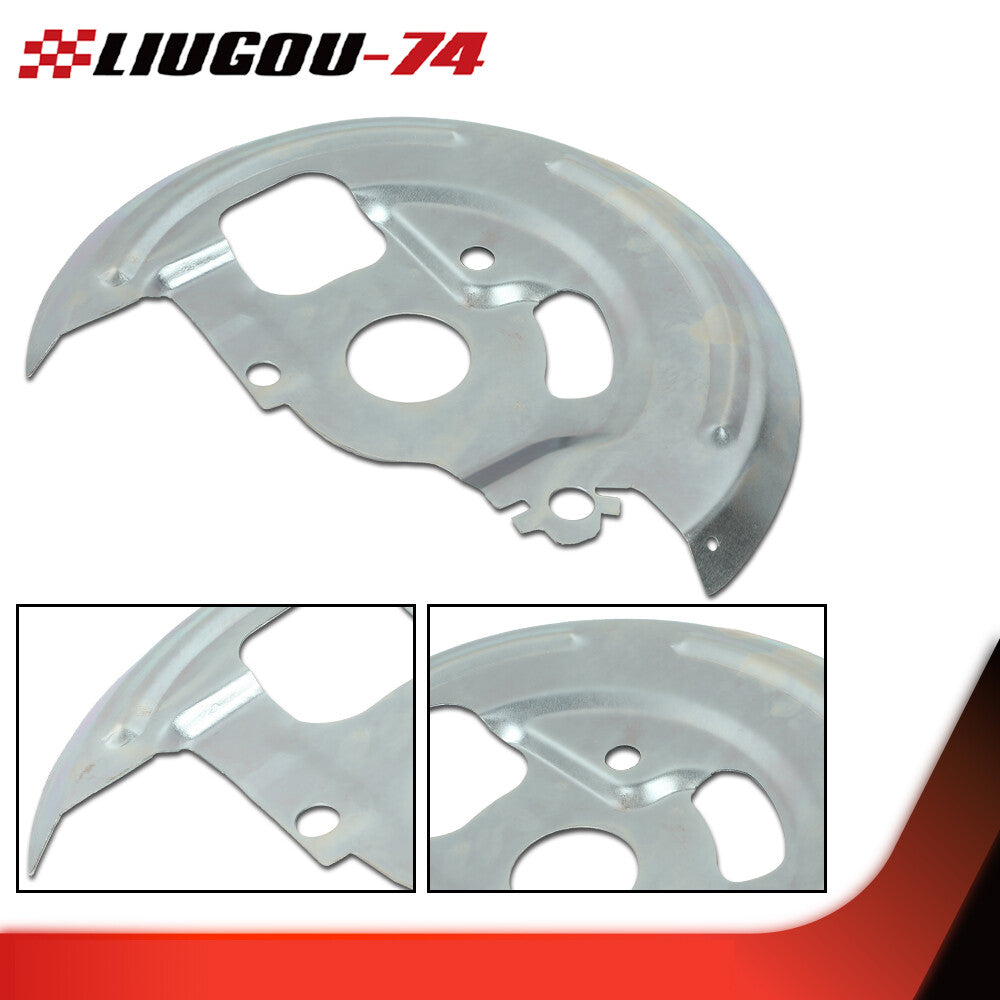 Brand new disc brake caliper bracket + backplate dust cover suitable for GMA bodywork. Q