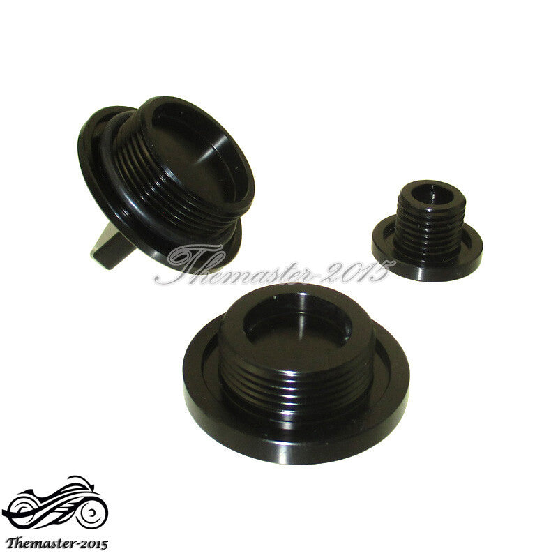 Oil Fill Ignition Timing Cap Dress Up Kit for Kawasaki KLX110 KLX110L Q