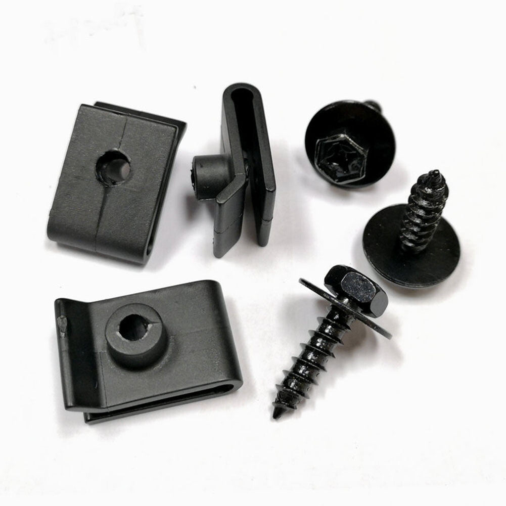 5 Set Car Fender Liner Splash Shield Screw Bolt Nut Retainer for Toyota for Lexus Q