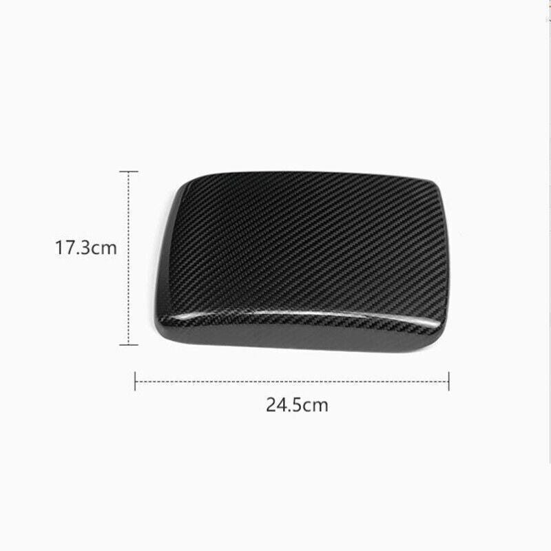 for SUBARU WRX 2022-2023 2024 Dry Carbon Fibre Console Armrest Box Cover Trim B n