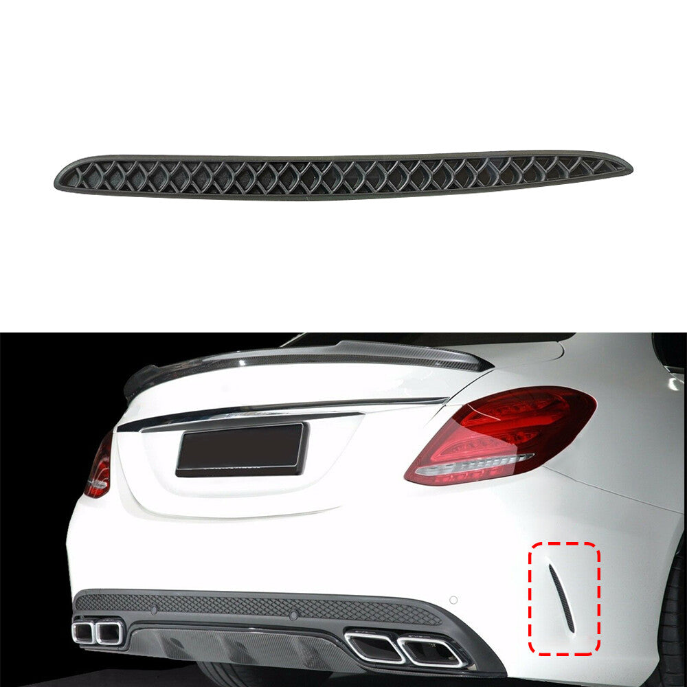 Suitable for Mercedes C-Class W205 rear bumper side cover grill decoration 2058850153- n