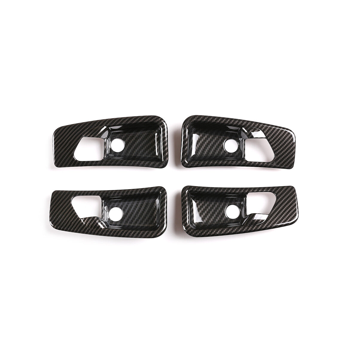 Carbon fiber door handle cup cover trim for G-Class ABS vehicles (2007-2010) n