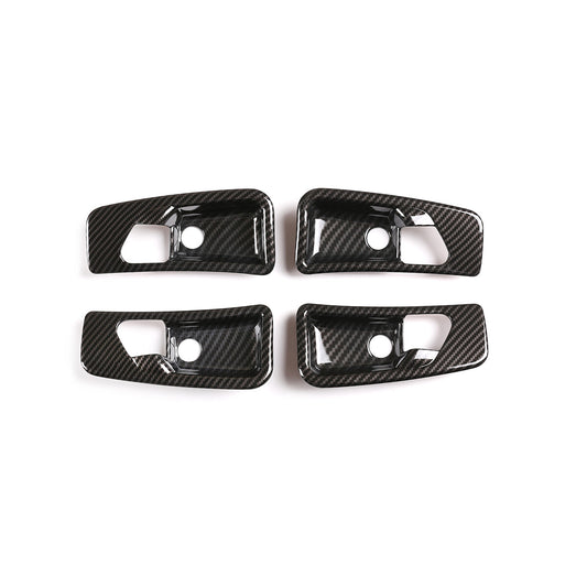 Carbon fiber door handle cup cover trim for G-Class ABS vehicles (2007-2010) n
