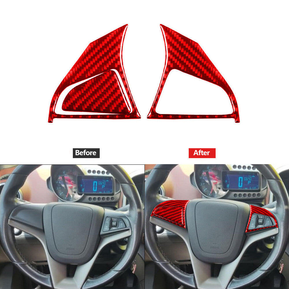 4Pcs Carbon Fiber Side Door Handle Cover Trim for Honda CRV CR-V 2012-2014 v