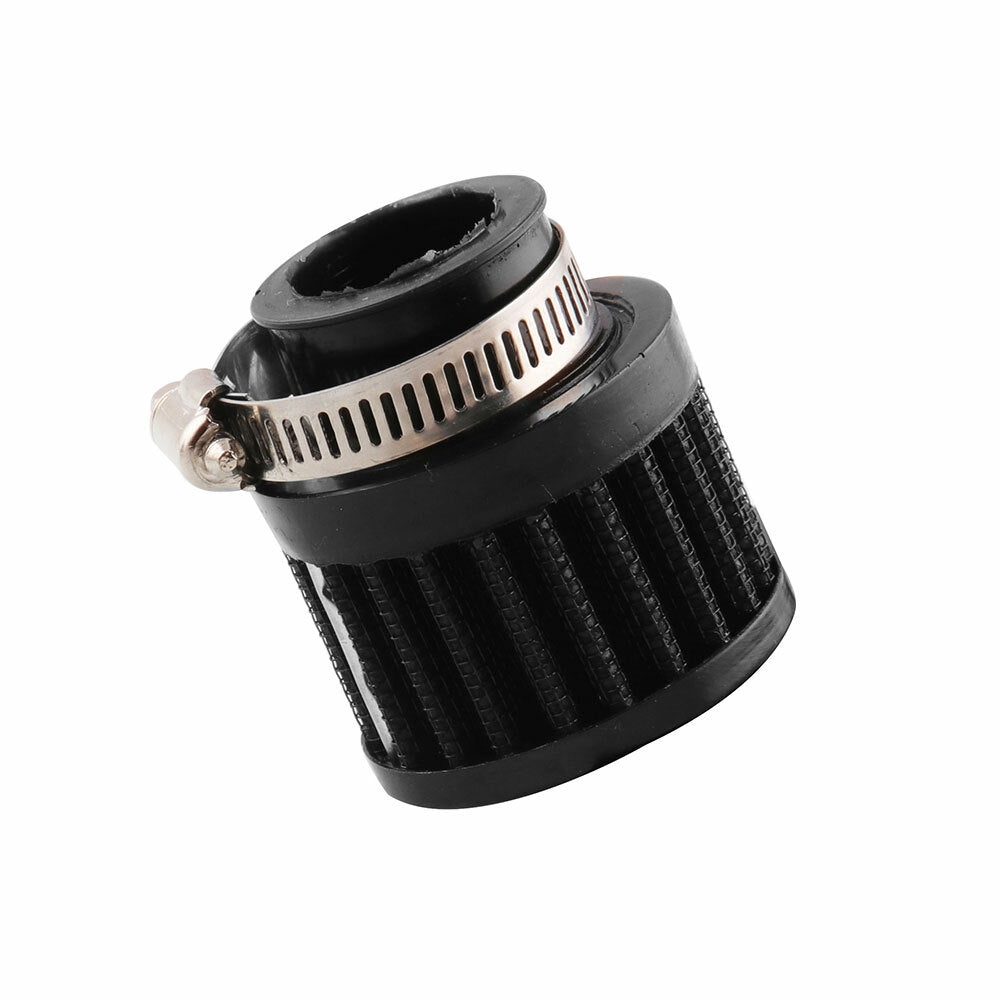 2x 25mm Black Car Accessory Cold Air Intake Filter Turbo Vent Crankcase Breather Q
