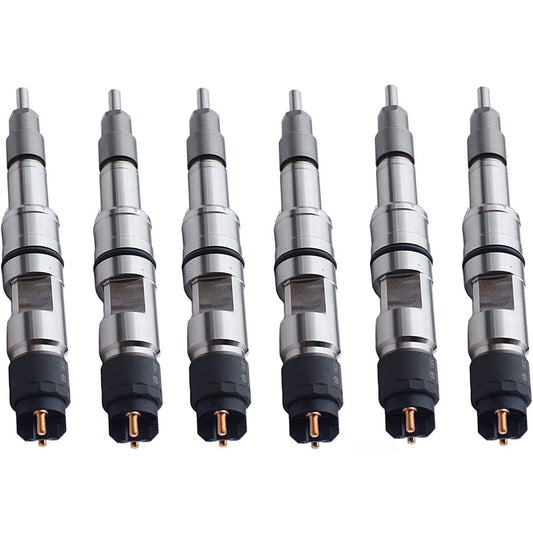 6X Fuel Injector 0445120266 for WEICHAI WP10 WP12