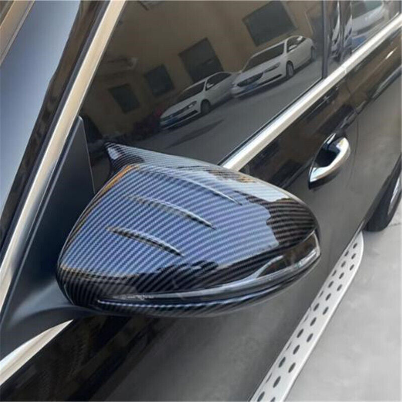 Carbon fiber side mirror cover trim for Mercedes-Benz GLC 260 300 2023
