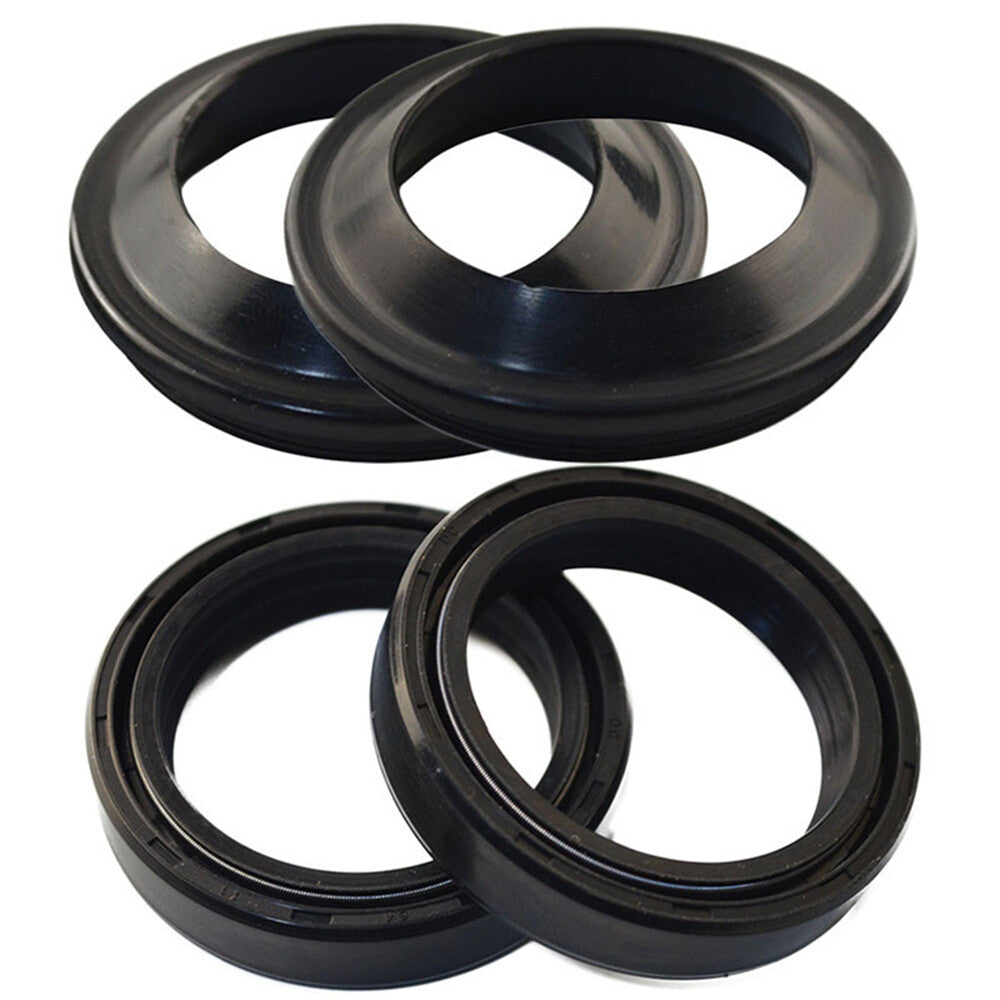 Front Fork Damper Shock Absorber + Fork Dust Oil Seal 43x55x11mm Fits Universal Q