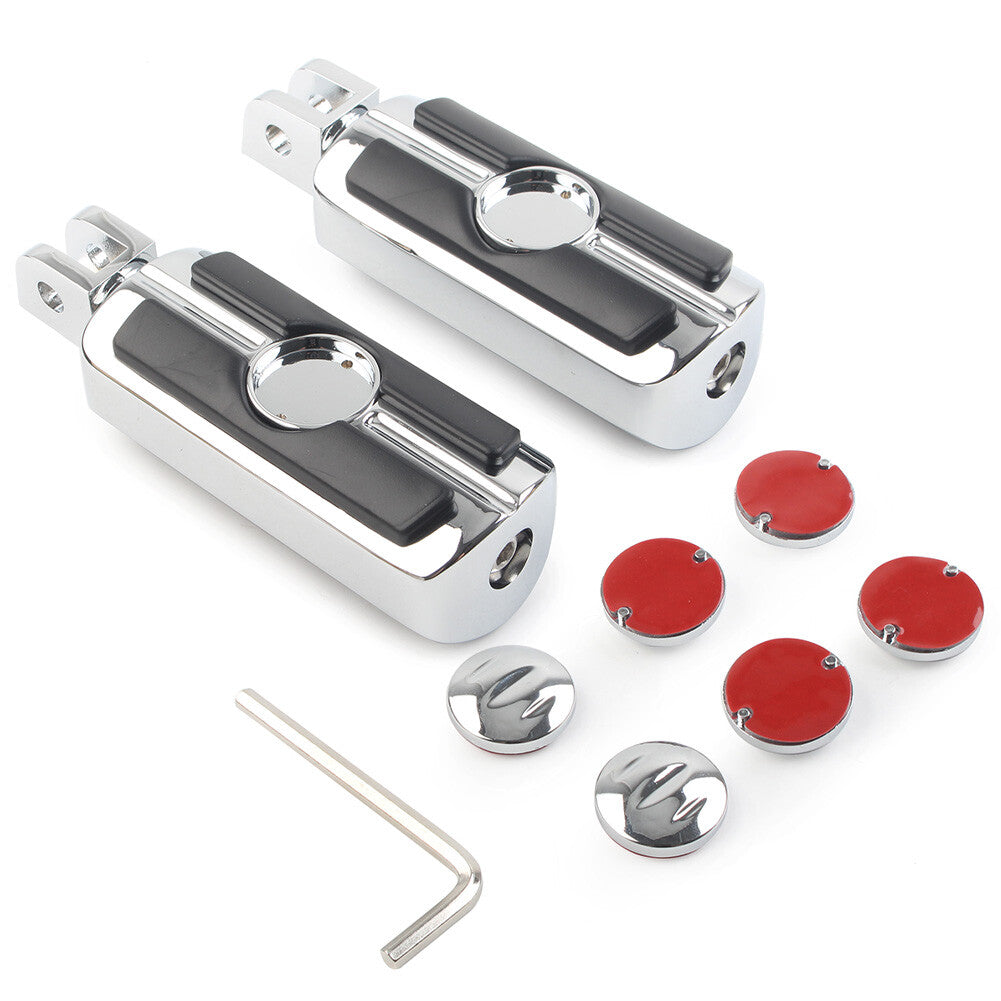 Motorcycle Foot Pegs Footrests Footpegs FIT for Honda CBR 600 F5 2000-2008 Front