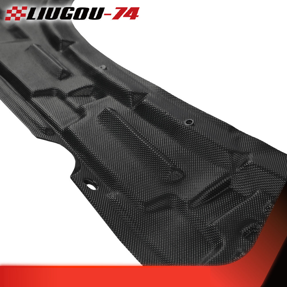 Brand new front engine splash guard cover for 2007-2012 for Nissan Versa, black. Q