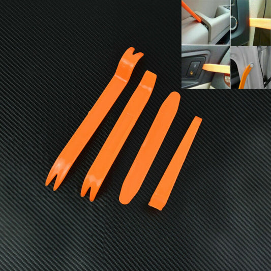 4x Car Removal Open Tools Door Clip Kit Door Trim Panel Clip Lights Radio Audio