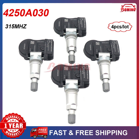 (4) Tire pressure sensor TPMS is suitable for 2010-2017 for Mitsubishi Lancer Outlander 4250A030