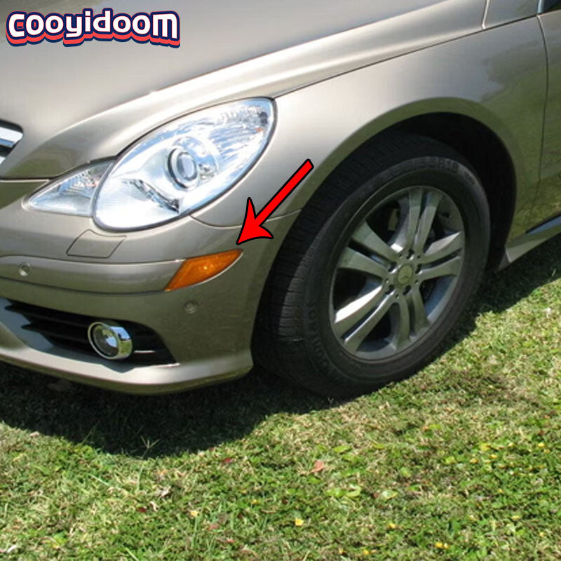 for Mercedes-Benz W251 R320 R350 Pair Front Bumper Turn Signal Indicator Lamp