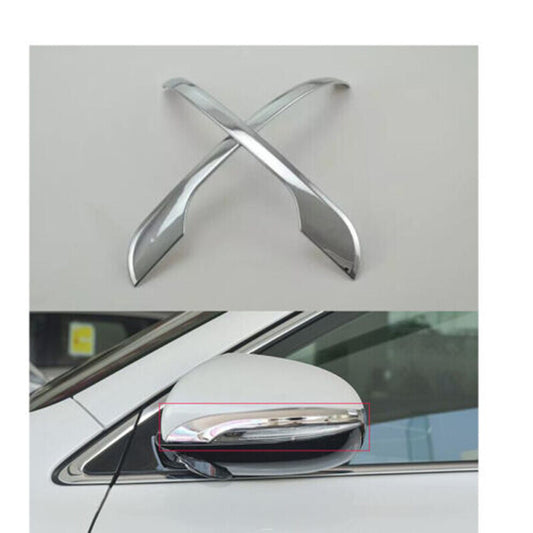for Kia Sorento 2016-2020 Chrome Exterior Side Door Mirror Molding Strips Trim