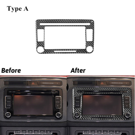 Red Carbon Fiber Overhead Console Ring Cover Trim for LEXUS RX330 350 2004-2009 v