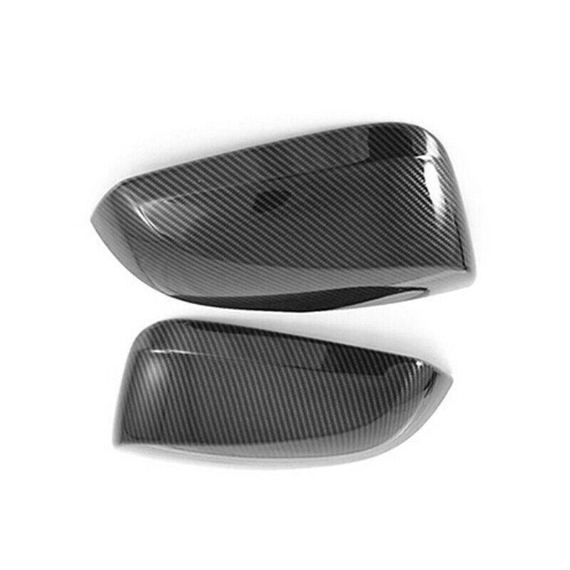 for Toyota Highlander 2020-2022 Pair Carbon Fiber Rearview Mirrors Cover Trim