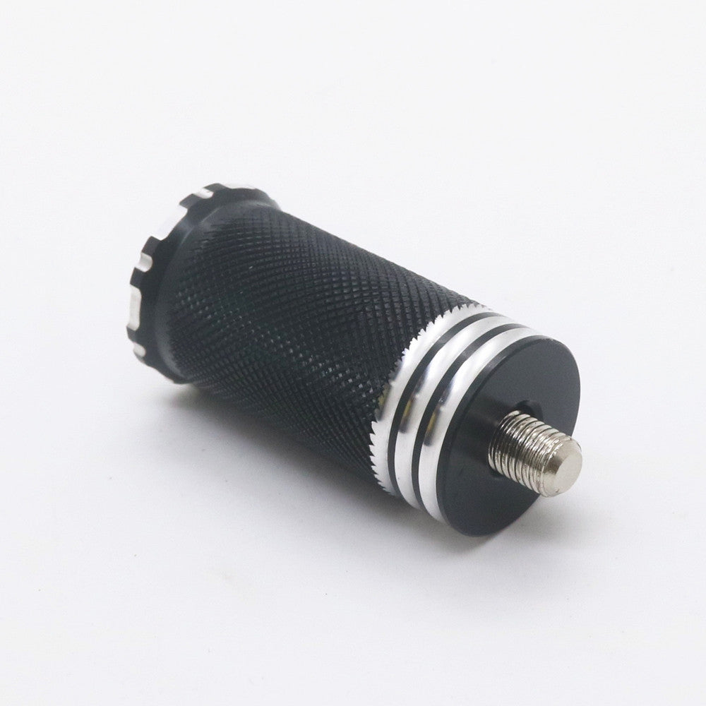 Black CNC Edge Cut Foot Shifter Peg for Harley Dyna Sportster Softail Touring Q