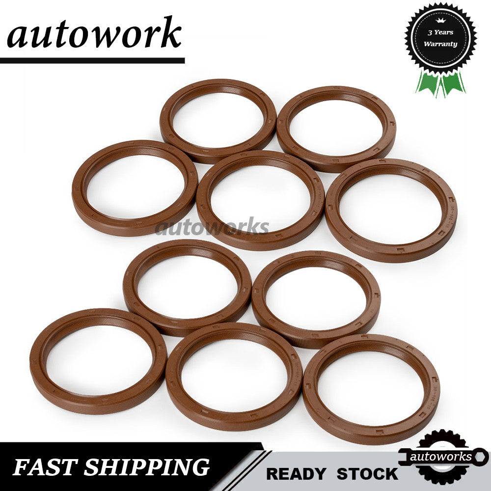 10x 91214-PLE-003 Oil Pump Front  Rear Main Crank Seal for Honda for Acura