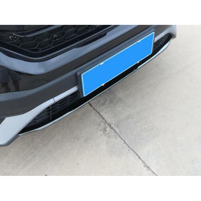 for Honda CR-V 2020-2022 Black steel Front Bumper Lip Spoiler Molding Cover trim