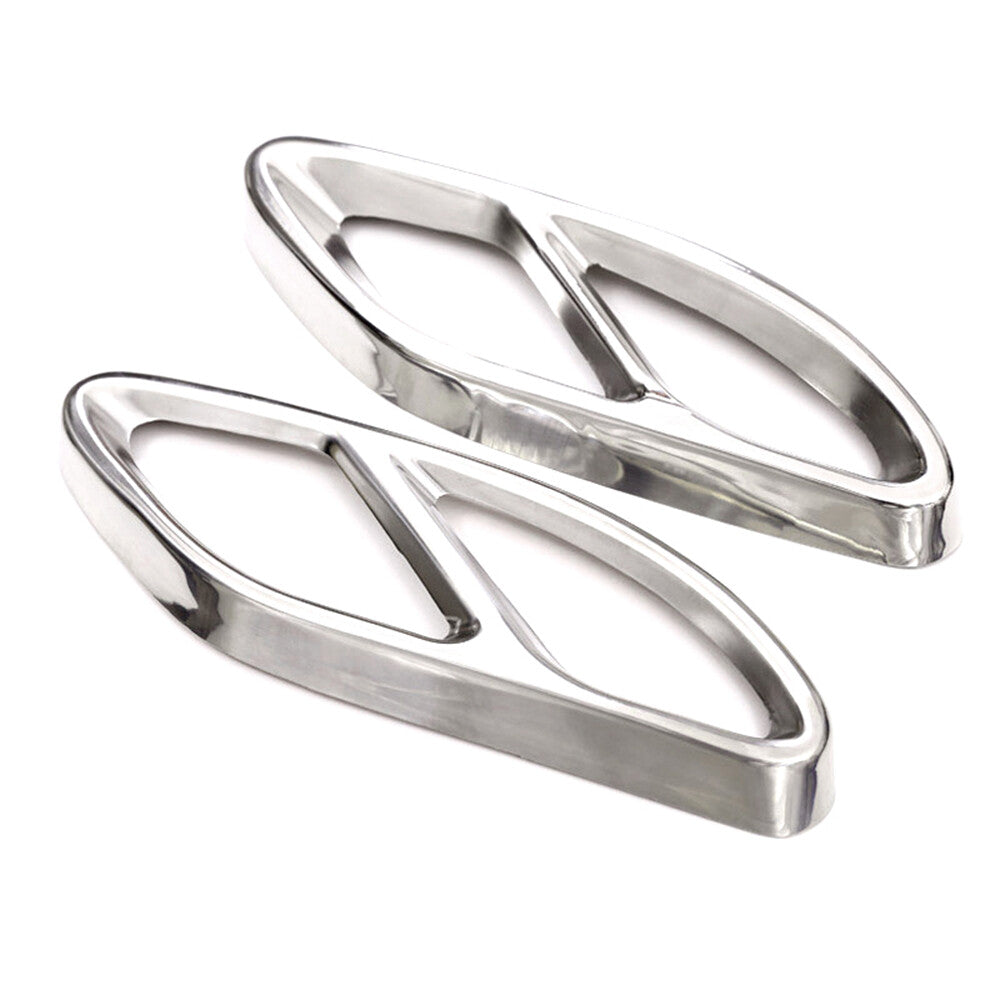 Pair Cover Tip Cover Trim for Benz C GLC B E A Class W205 W246 W212 W213 W176