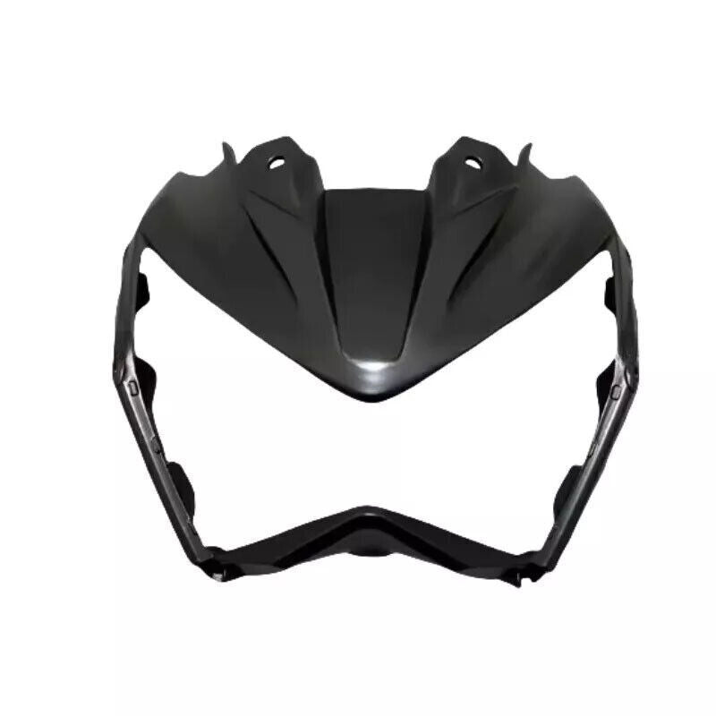Matte Black Upper Front Nose Headlight Surround Fairing for KAWASAKI Z800 13-16