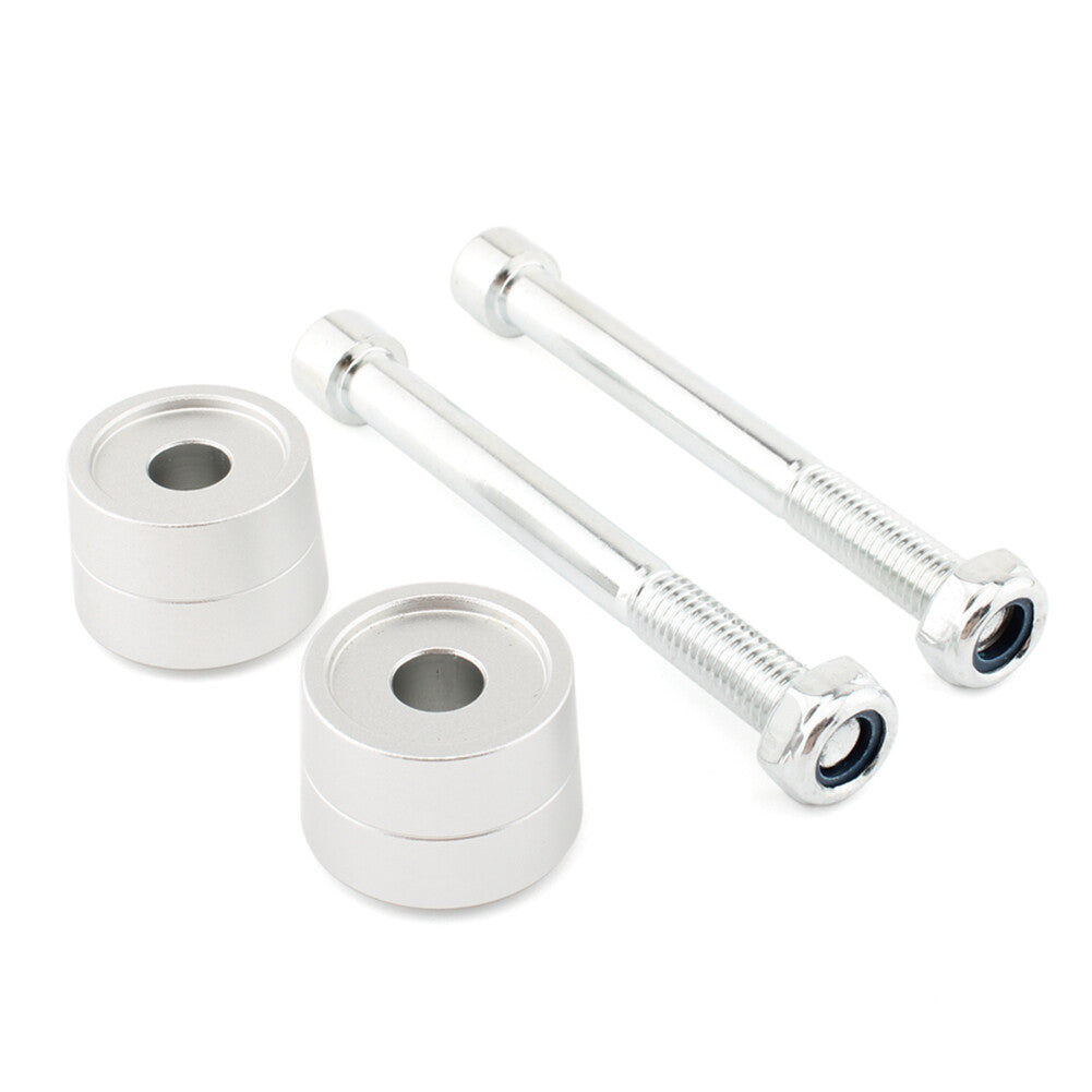 Motorcycle Handle Bar Risers Kit Fit for Ducati Hypermotard 821 2013-2015 Silver Q