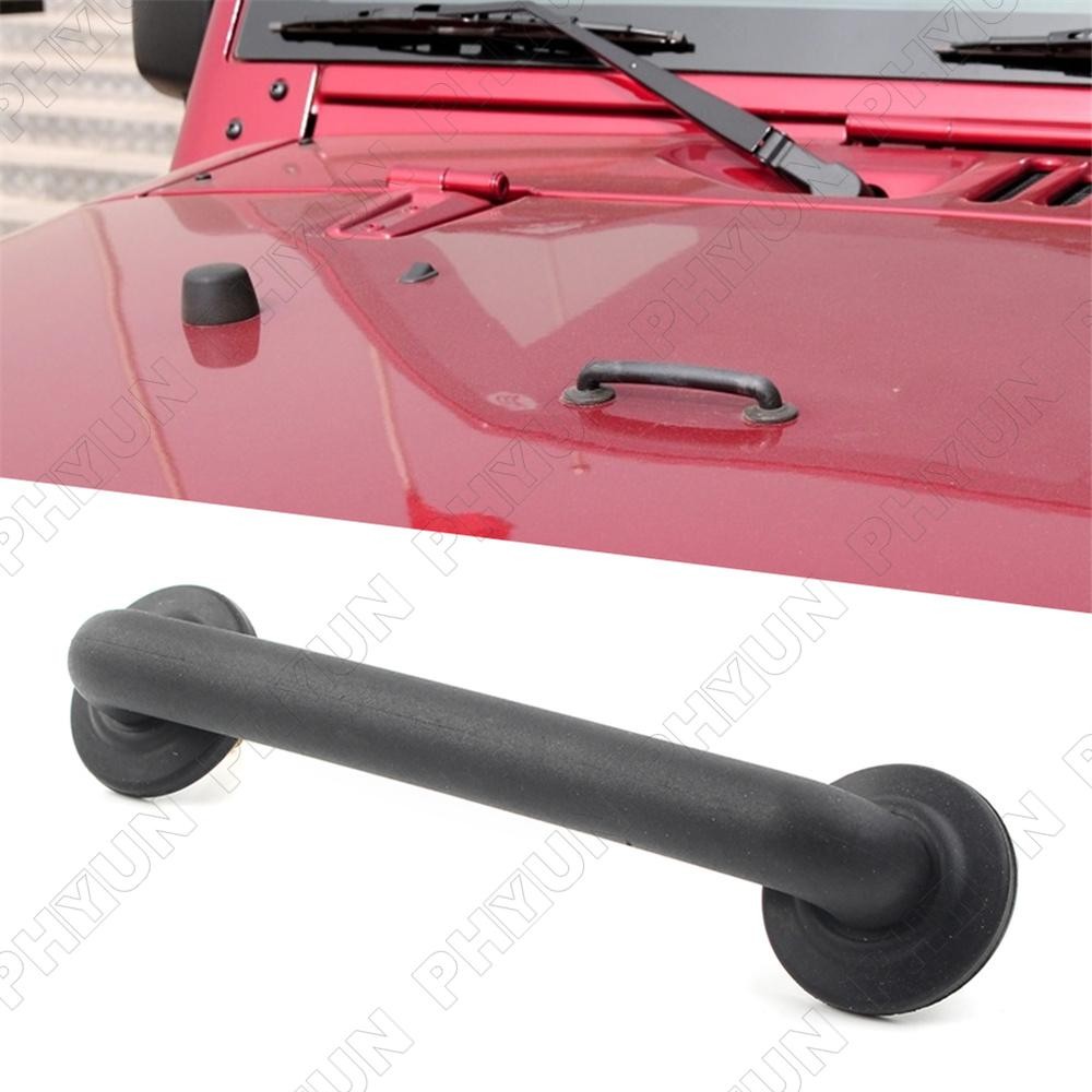 Black Hood Hold Down Bracket  55176422 for Jeep TJ 1997-06 JK for Wrangler 2007-18