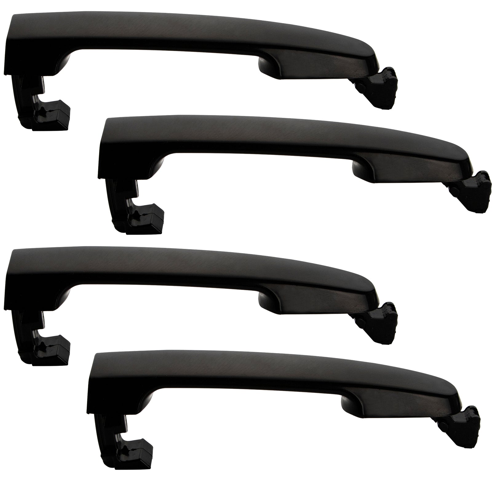 for Toyota for Corolla Matrix 2003-2008 Rear Left Right Door Handle Set of 4 Front