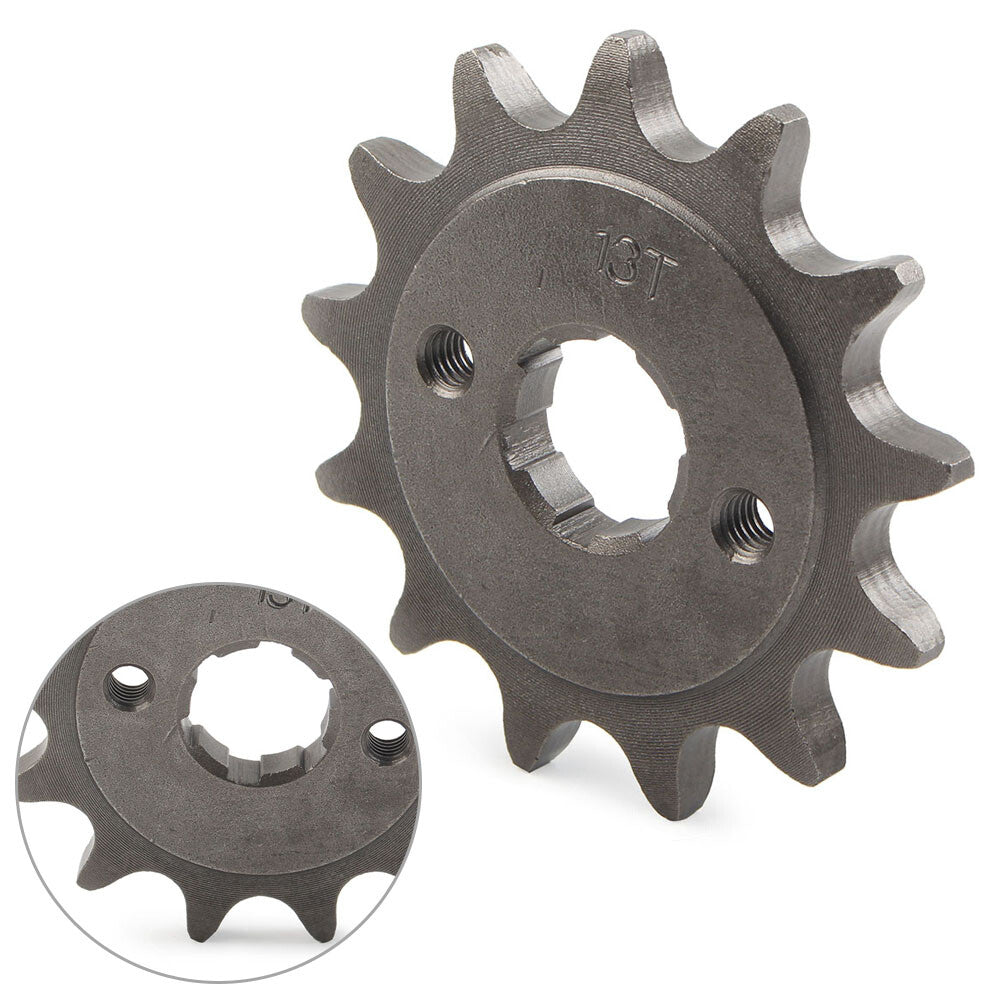 520-13T 20mm Chain Front Sprocket Cog For 125cc-250cc Dirt Pit Bike ATV Go Kart Q